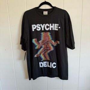 Sneaker Politics CRTFD Psych-Delic Tee BNWT Medium Black